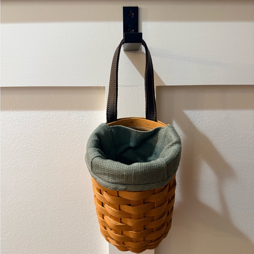 Longaberger Handcrafted Brown Basket